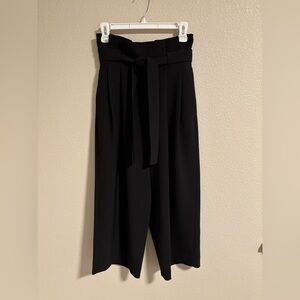 COS high waisted paper bag pants